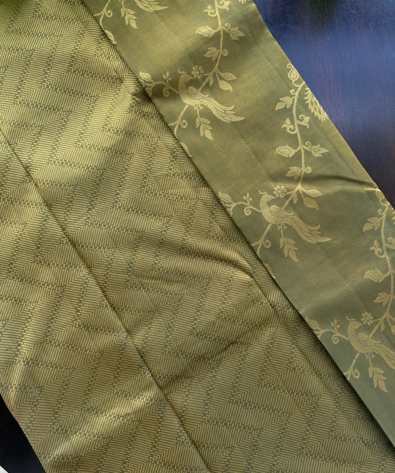 The Grounded Queen — Antique Olive Green — view 3
